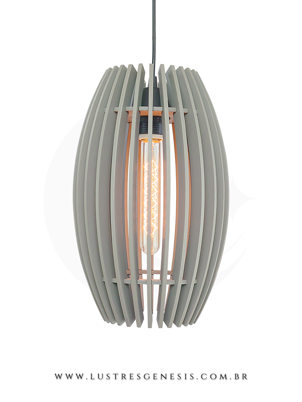 Lumin&aacute;ria pendente americana de madeira imbuia ou nogueira, design moderno, ideal para mesa de jantar, quartos, balc&atilde;o de cozinha e &aacute;rea gourmet.